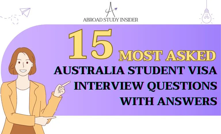 Interview Questions for Australia Student Visa with Answers