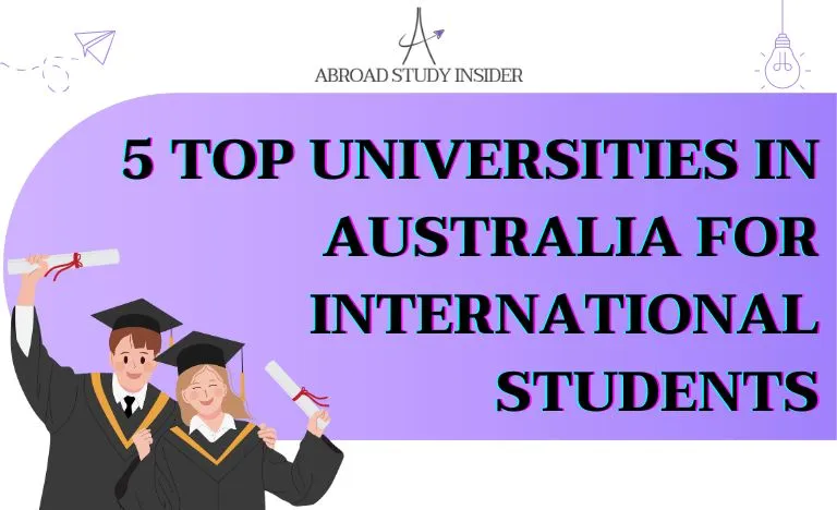 Top 5 Australian Universities for International Students